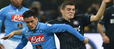 Inter - Napoli 2-2, o remiza care n-o ajuta pe niciuna